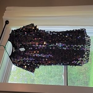 NWT Hayden Sequin tshirt dress - SIZE LARGE